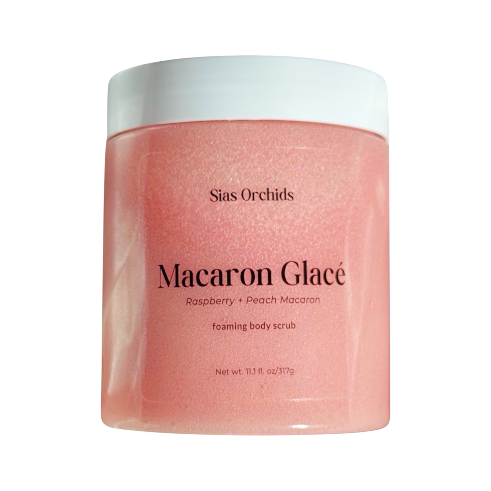 Macaron Glace' lightly foaming Body Scrub