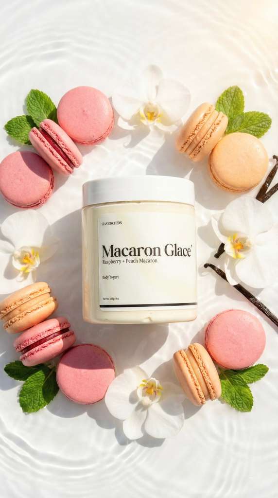 Macaron Glace' Body Yogurt