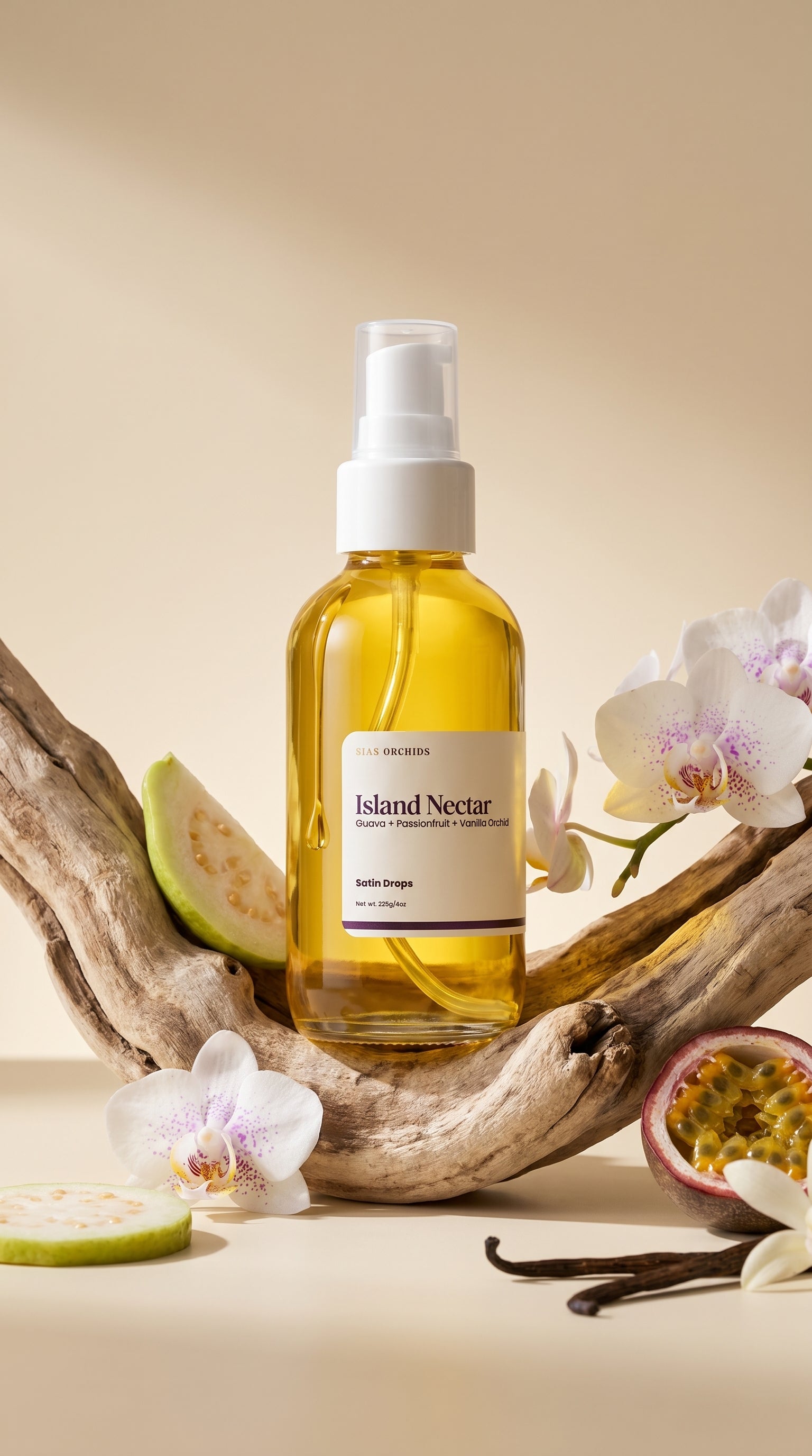 Island Nectar Satin Drops 4oz