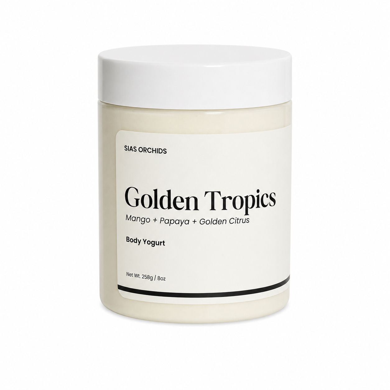 Golden Tropics Body Yogurt. 8oz