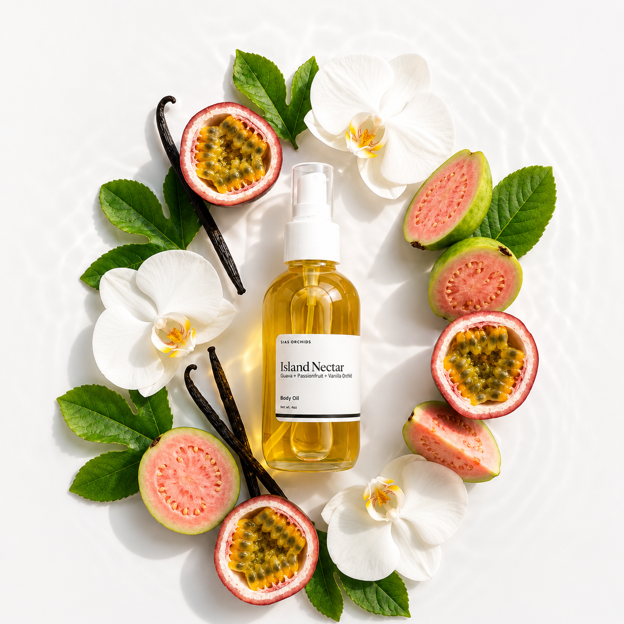 Island Nectar Satin Drops 4oz
