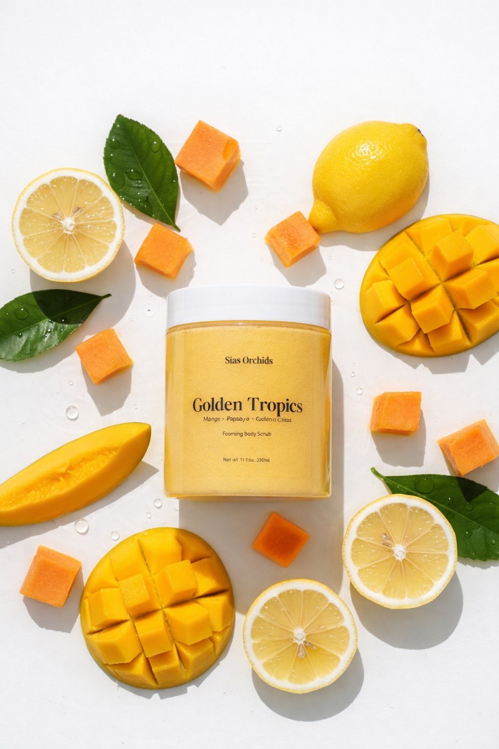 Golden Tropics Body Scrub